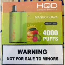 HQD BOX 4000 bocanadas | HQD Cigarrillo Electronico 868F100 mango guayaba