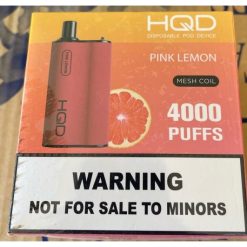 HQD BOX 4000 bocanadas | HQD Online Shop 868F75 limon rosa