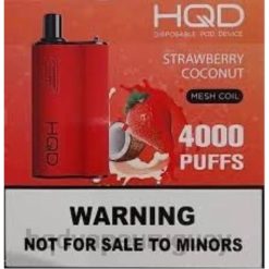 HQD BOX 4000 bocanadas | HQD Vape Precio 868F112 coco fresa