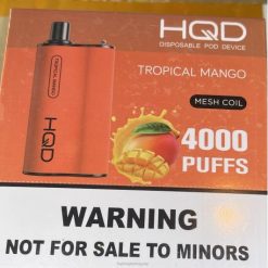 HQD BOX 4000 bocanadas | HQD Vape Sabores 868F79 mango tropical
