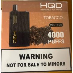 HQD BOX 4000 bocanadas | HQD Vape Shop 868F96 tabaco