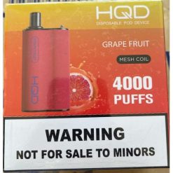 HQD BOX 4000 bocanadas | HQD Vape Uruguay 868F101 pomelo