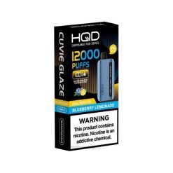 HQD CUVIE GLAZE vaporizador desechable 12000 | HQD Vape Precio 868F142 Limonada de arándanos