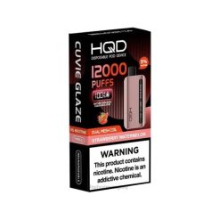 HQD CUVIE GLAZE vaporizador desechable 12000 | HQD Vape Uruguay 868F261 sandia fresa