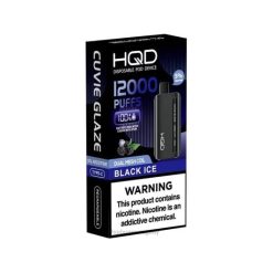 HQD CUVIE GLAZE vaporizador desechable 12000 | HQD Wholesale 868F134 hielo negro