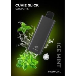 HQD CUVIE SLICK 6000 bocanadas | HQD Comprar 868F27 menta helada resbaladiza