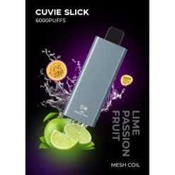 HQD CUVIE SLICK 6000 bocanadas | HQD Vape Sabores 868F29 maracuyá limón resbaladizo