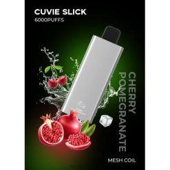HQD CUVIE SLICK 6000 bocanadas | HQD Vapes Sale 868F33 granada cereza resbaladiza