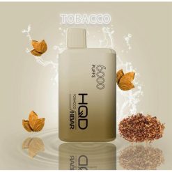HQD HBAR 6000 bocanadas | HQD Vape Precio 868F52 tabaco