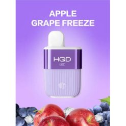 HQD HOT 5000 bocanadas | HQD Vape Sabores 868F59 congelación de manzana y uva