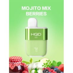 HQD HOT 5000 bocanadas | HQD Vape Uruguay 868F61 mezcla de mojitos con bayas