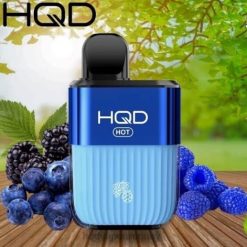 HQD HOT 5000 bocanadas | Puff HQD Sabores 868F68 moras frecas