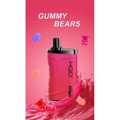 HQD TITAN 7000 bocanadas | Puff HQD Sabores 868F18 ositos de goma